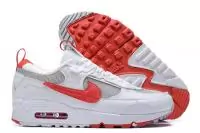 achetez sneakers nike air max 90 futura white red fd9865-100